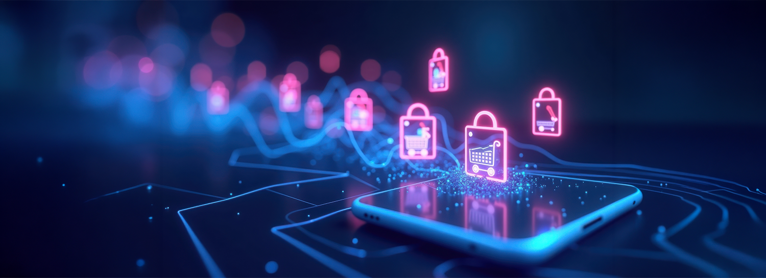 A business team analyzing retail media campaign operations on a digital dashboard, highlighting where operational bottlenecks slow growth